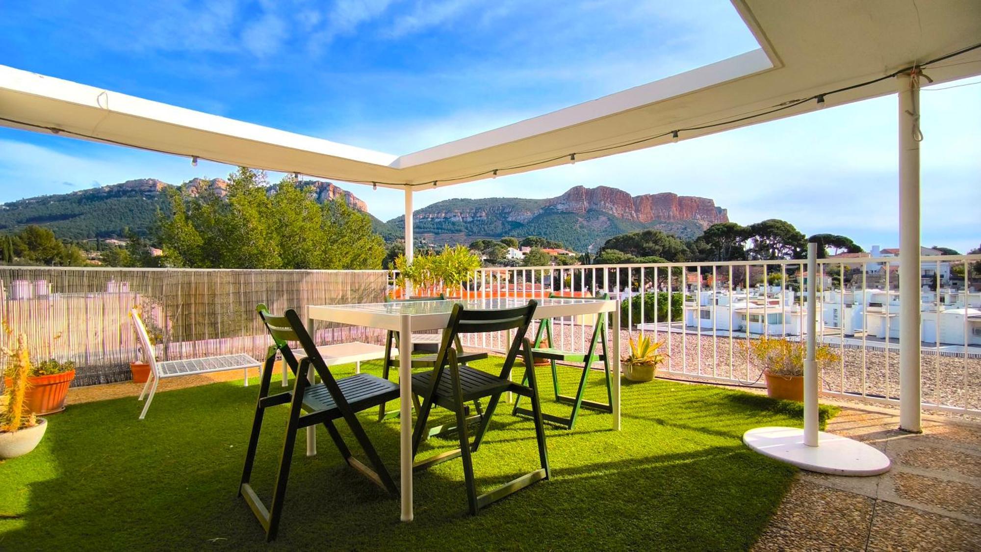 Sunset Garden - Roof Top 45 M2 Vue Mer / Cap Canaille Cassis Ngoại thất bức ảnh